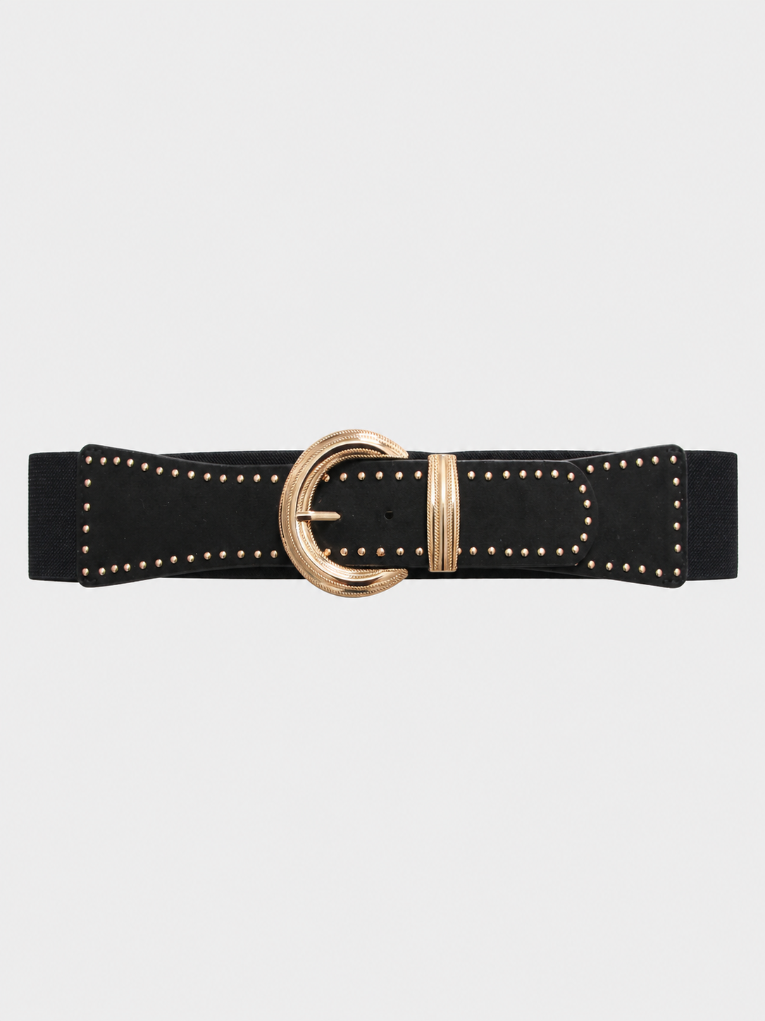 Gold Studded Statement Belt