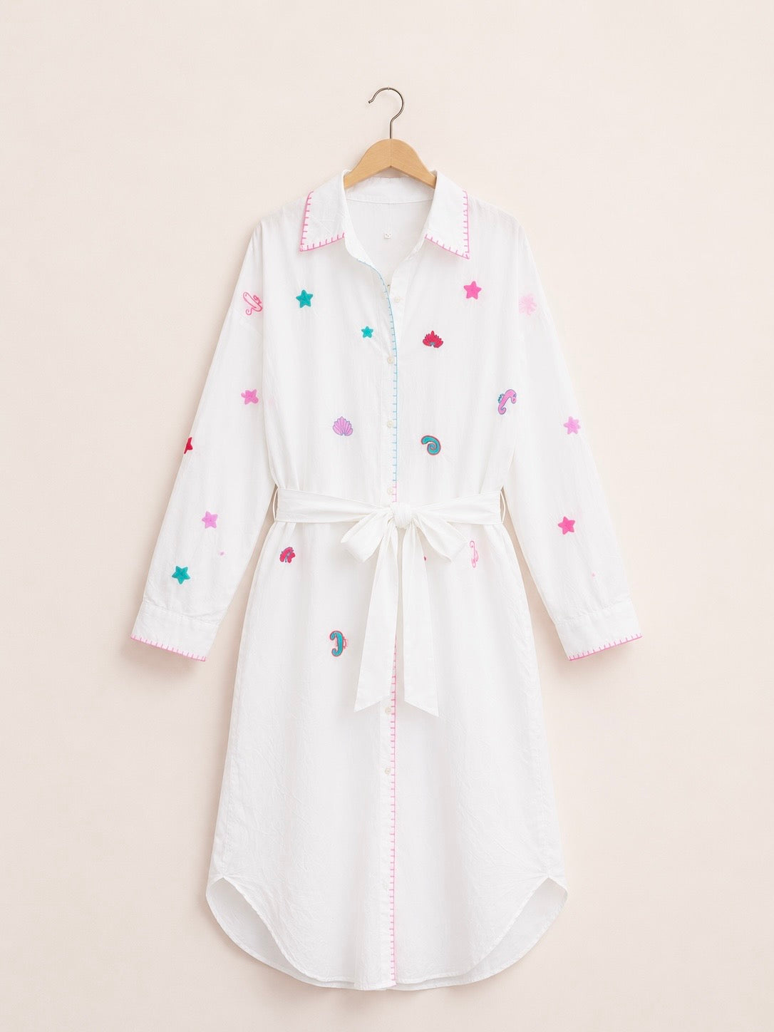 Seaside Daydream Shirt Dress