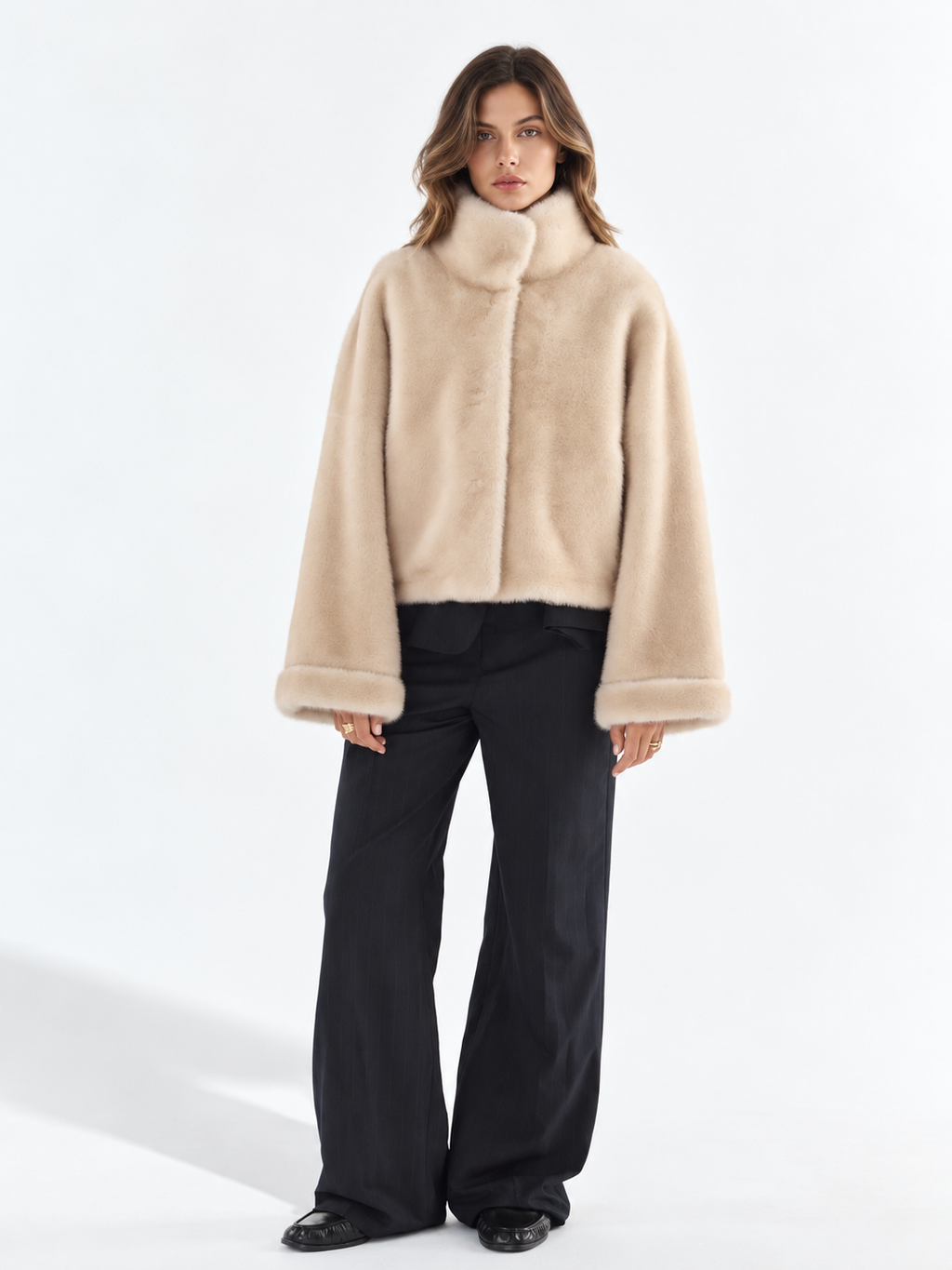 The Vanilla Cloud Fur Jacket