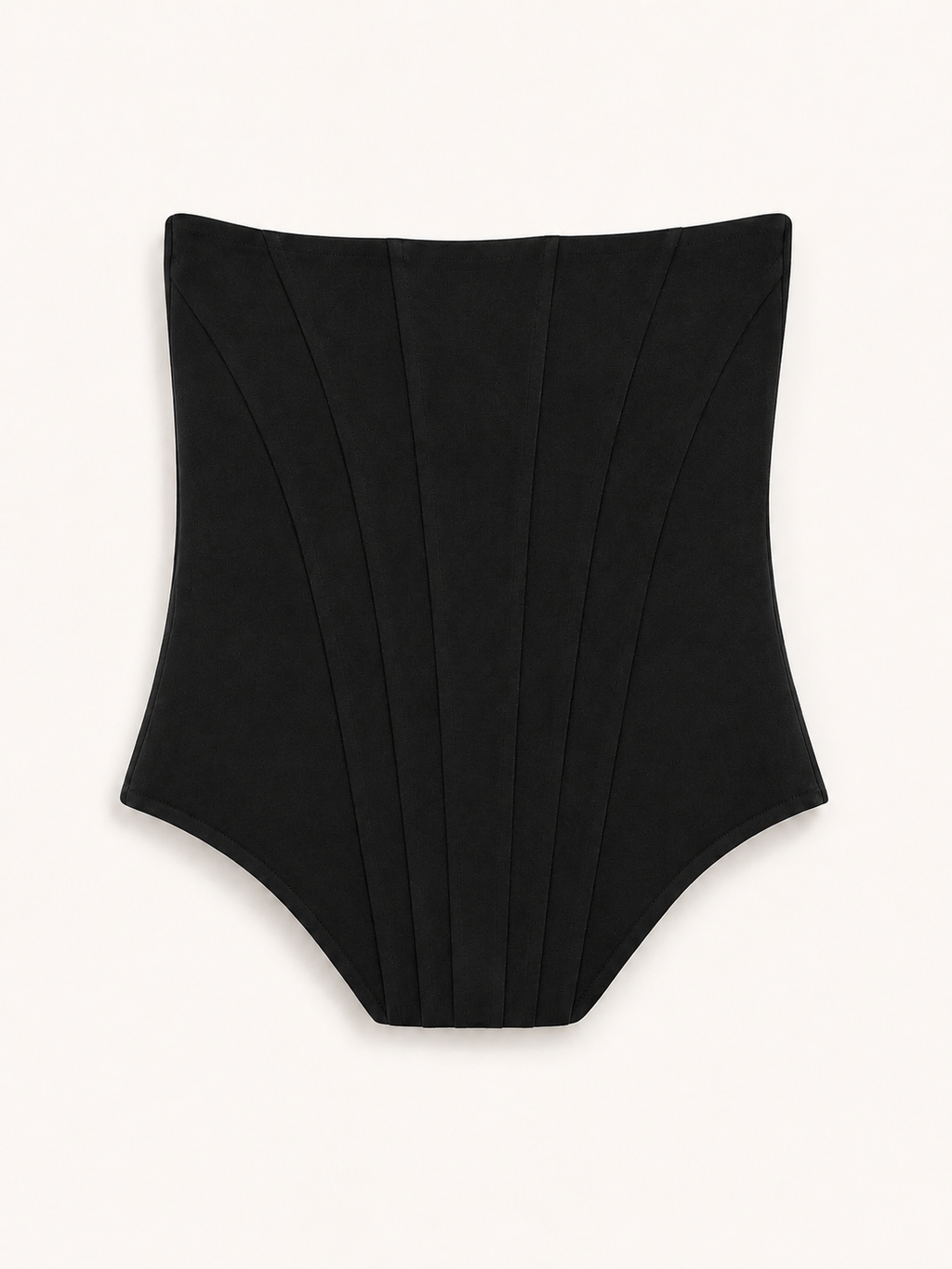 Black Sculpted Corset