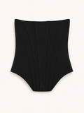 Black Sculpted Corset