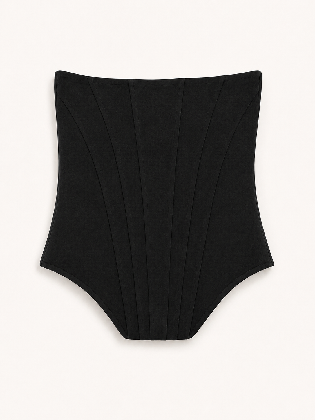 Black Sculpted Corset