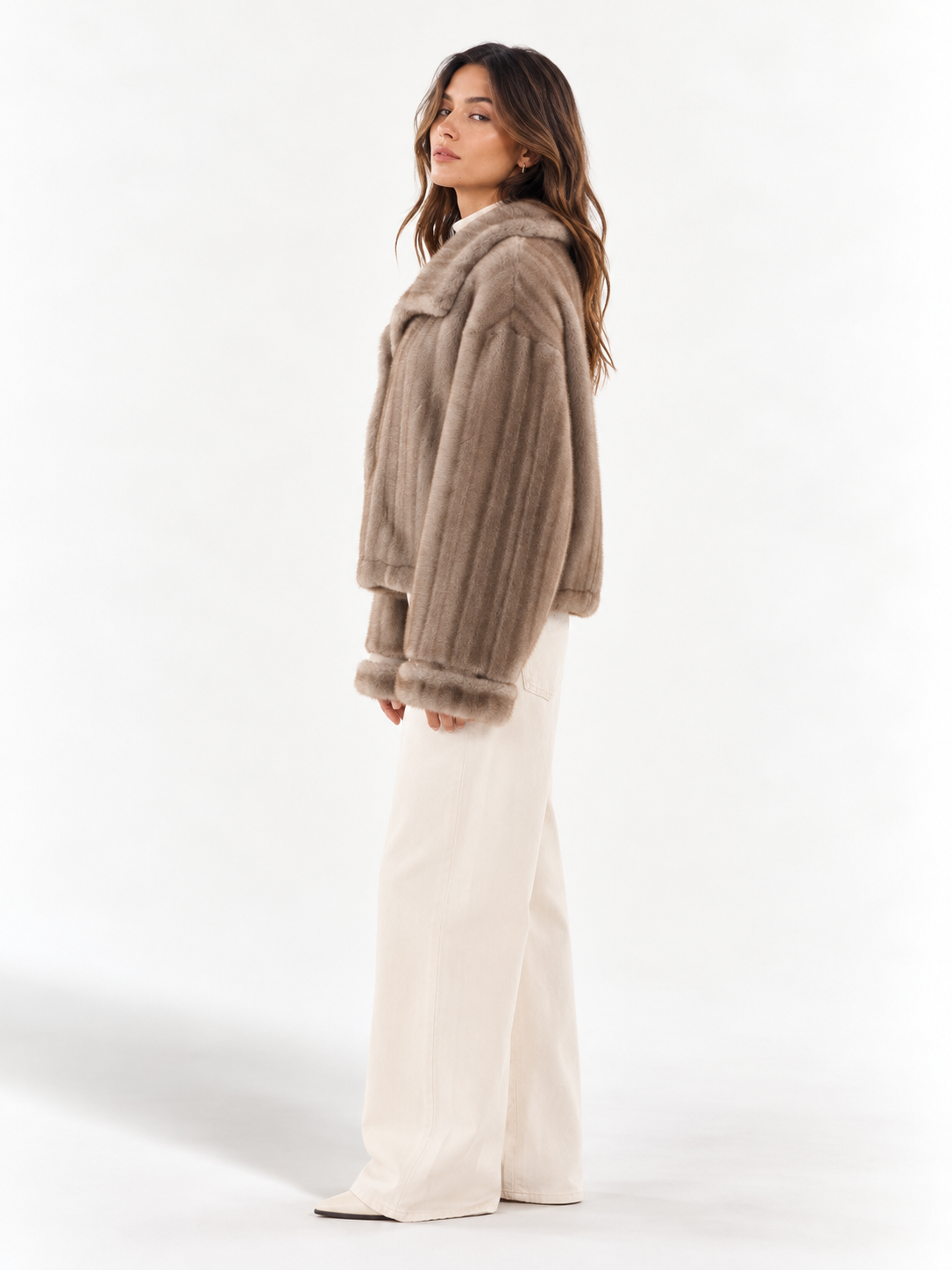 Mocha Muse Fur Jacket