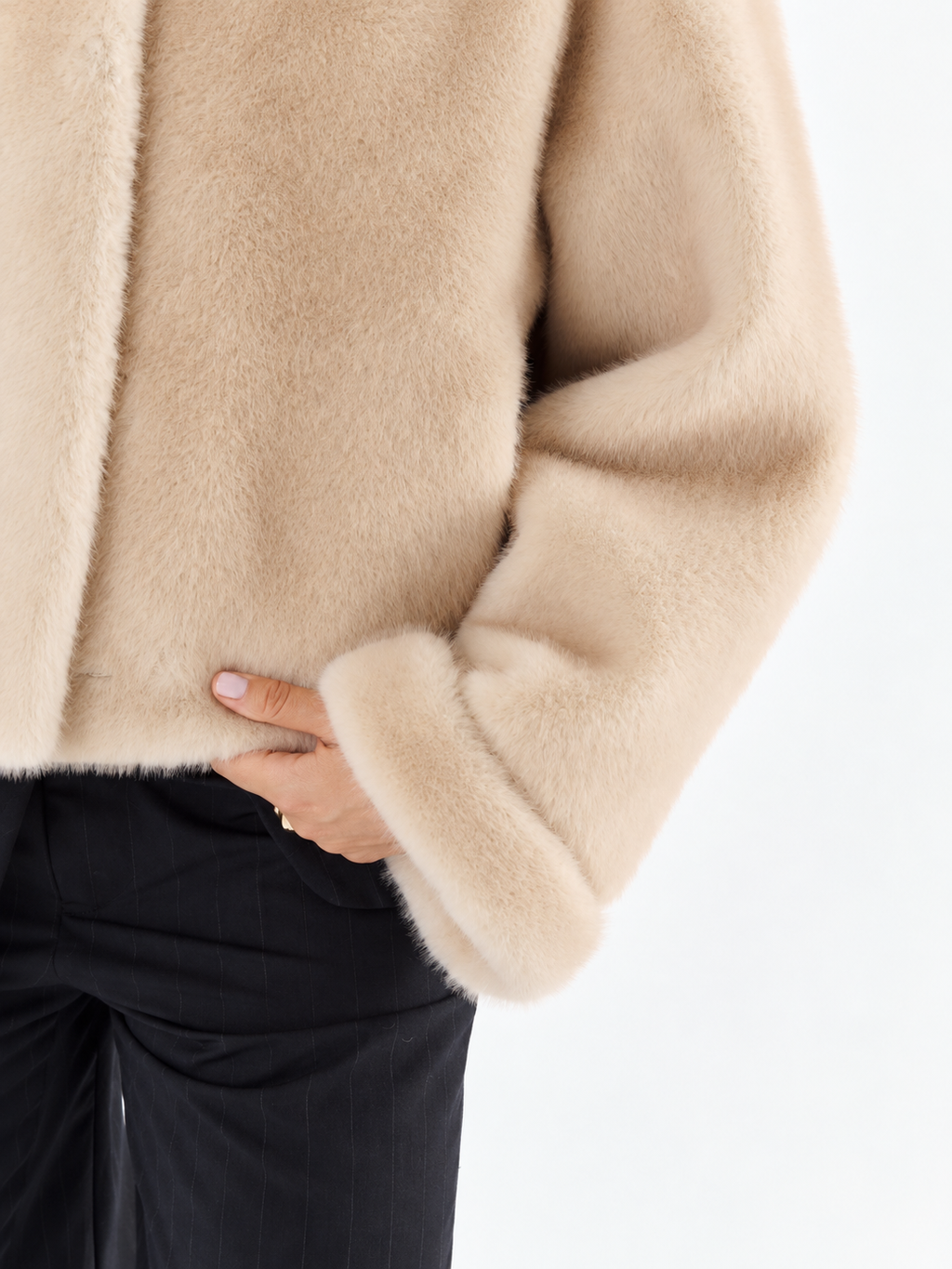 The Vanilla Cloud Fur Jacket