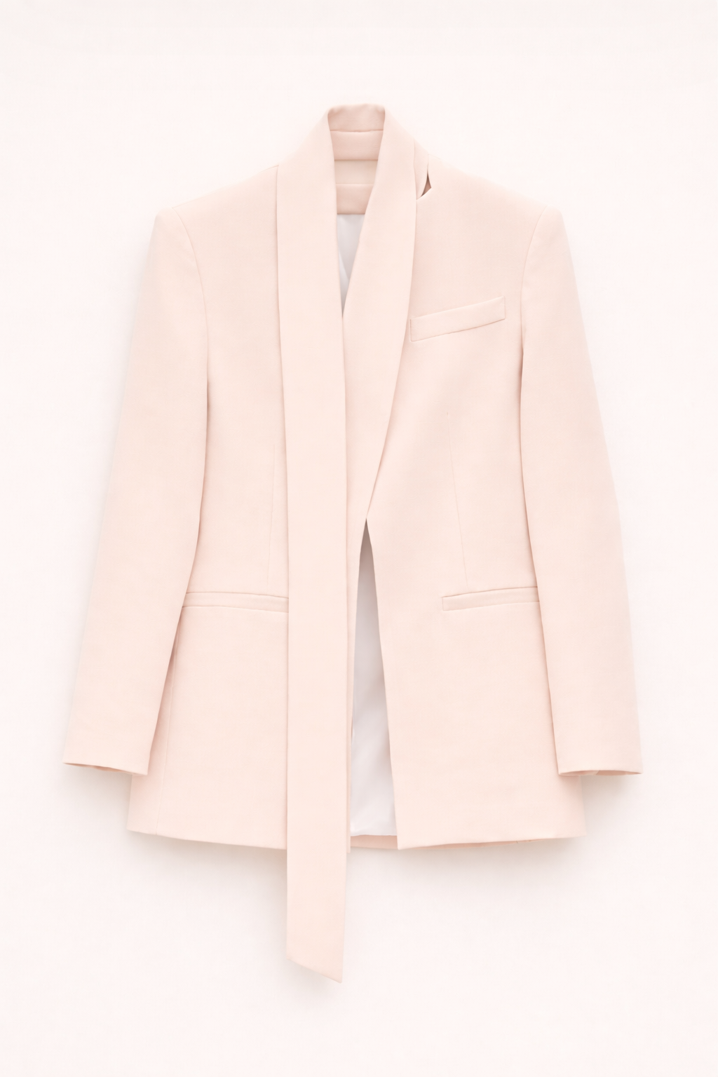 Minimalist Cut-Out Blazer