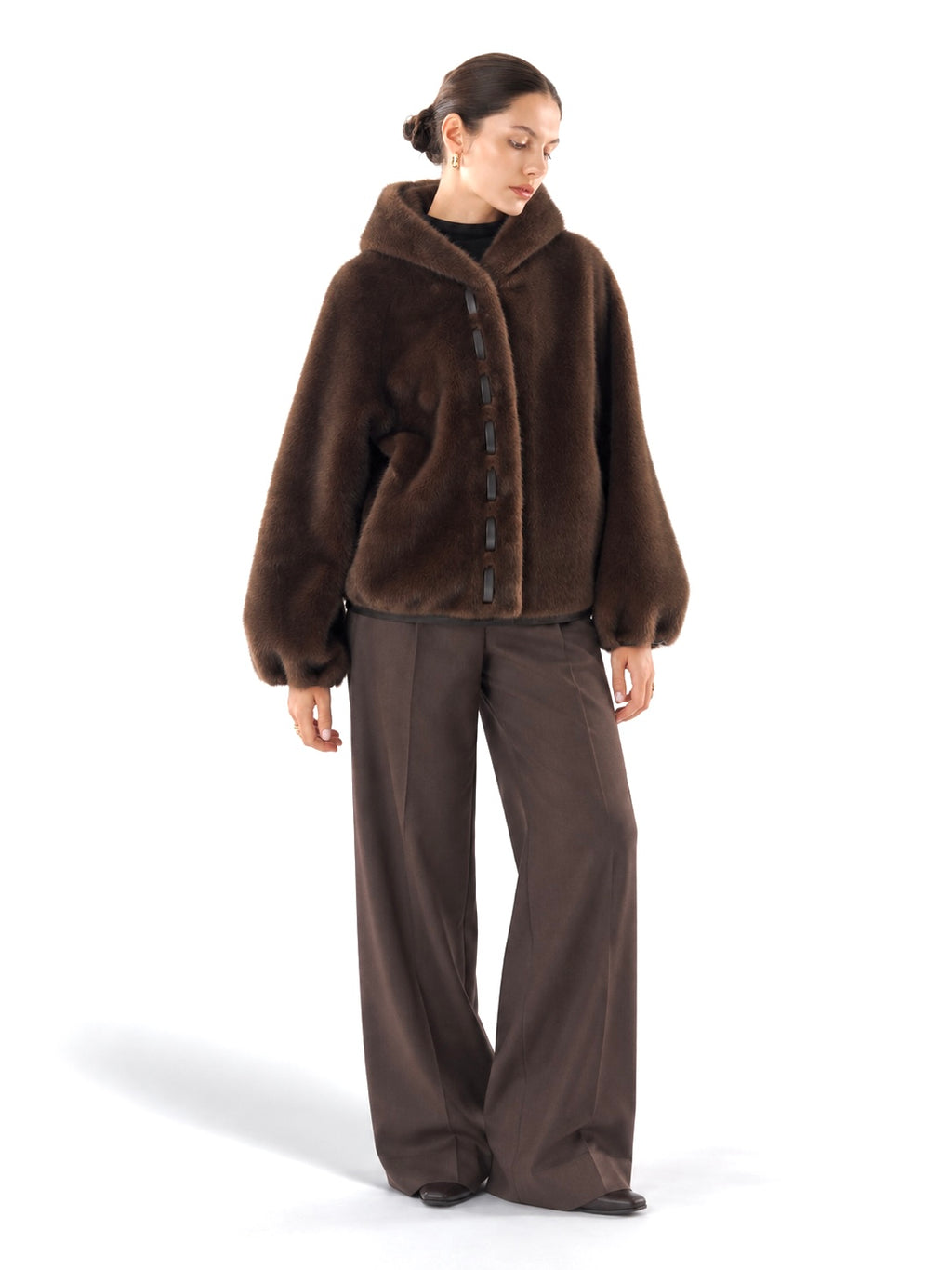 Cocoa Whisper Fur Jacket