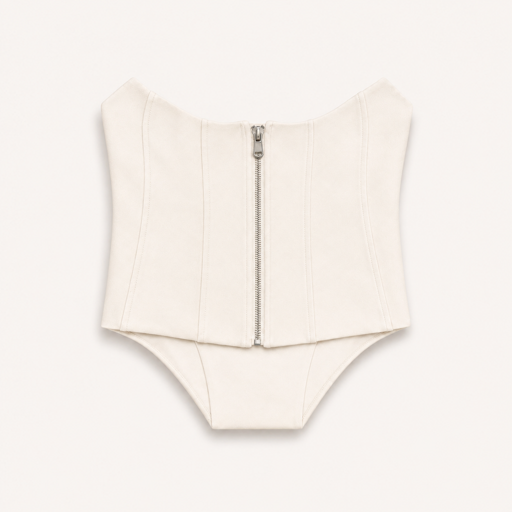Ivory Sculpted Corset