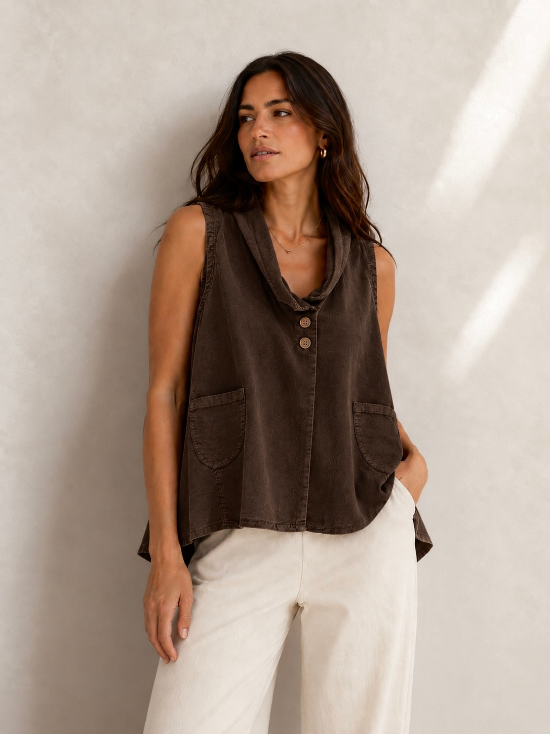 Soft Corduroy Vest
