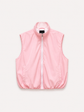 Blush Pink Lightweight Zip Vest