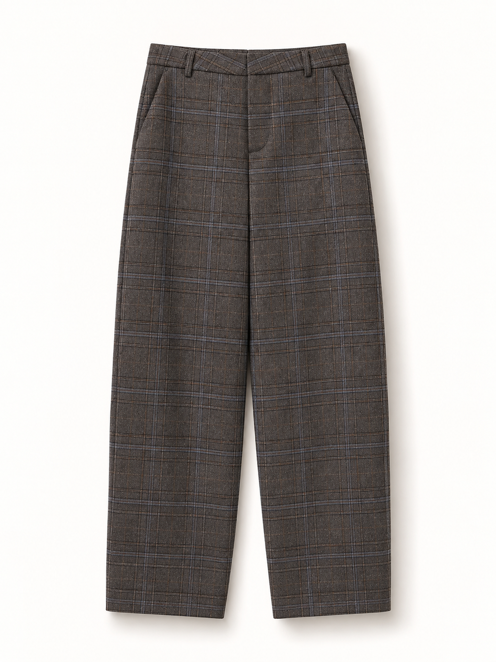 The Blue Ashford Plaid Trousers