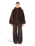 Cocoa Whisper Fur Jacket