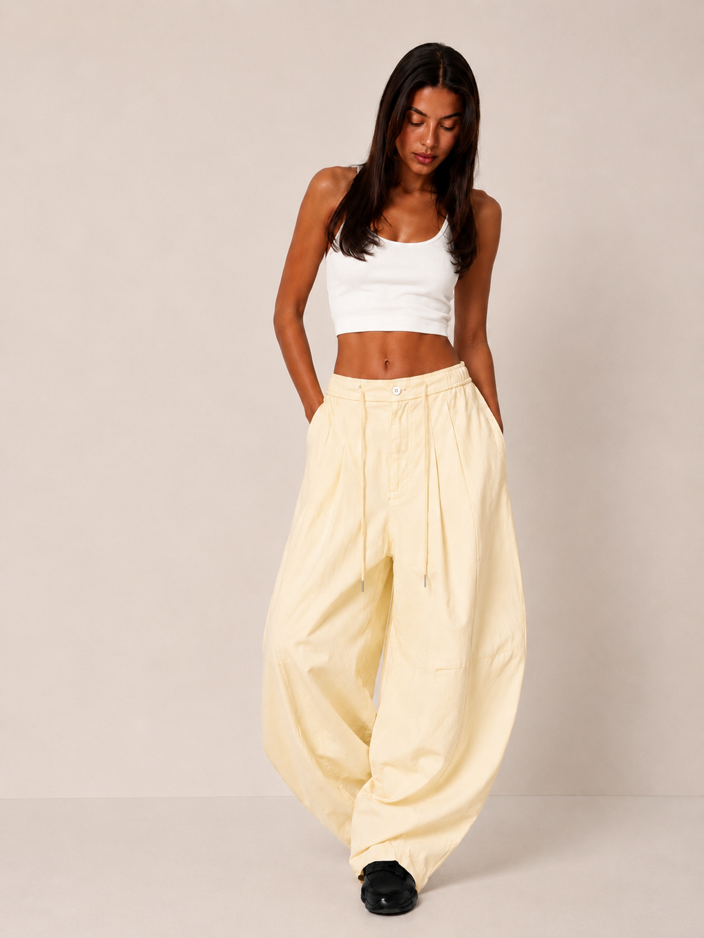 Buttercream Balloon Pants