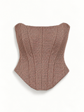 The Sculpted Check Top