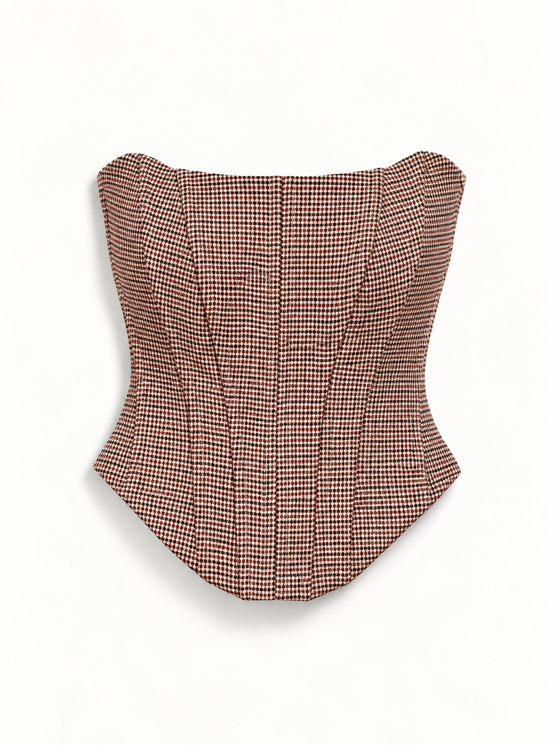 The Sculpted Check Top