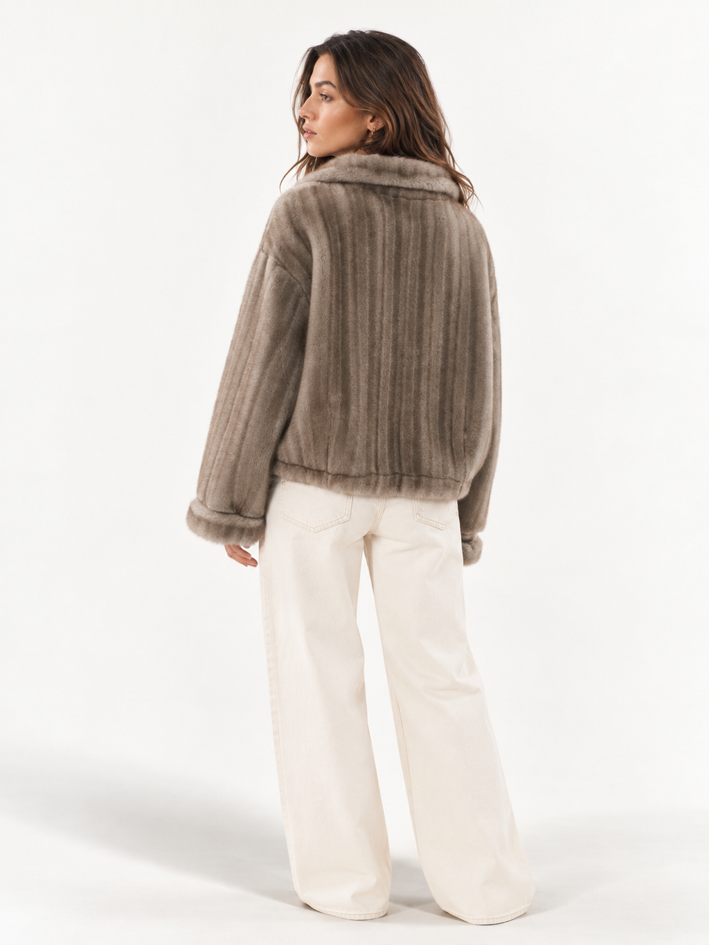 Mocha Muse Fur Jacket