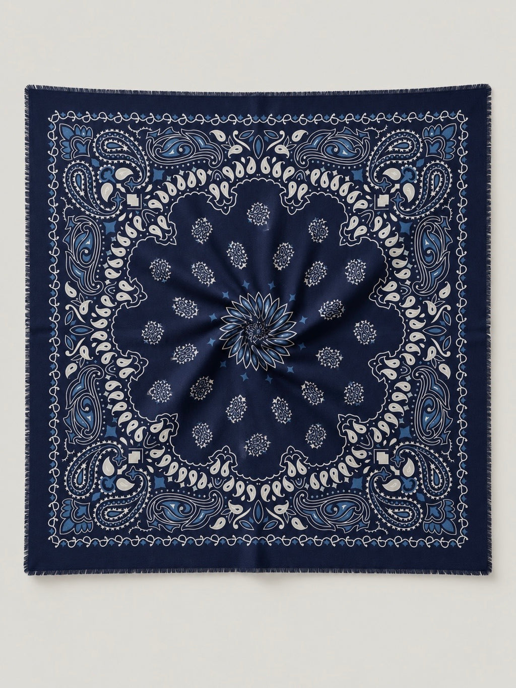 Paisley Bandana Print Scarf