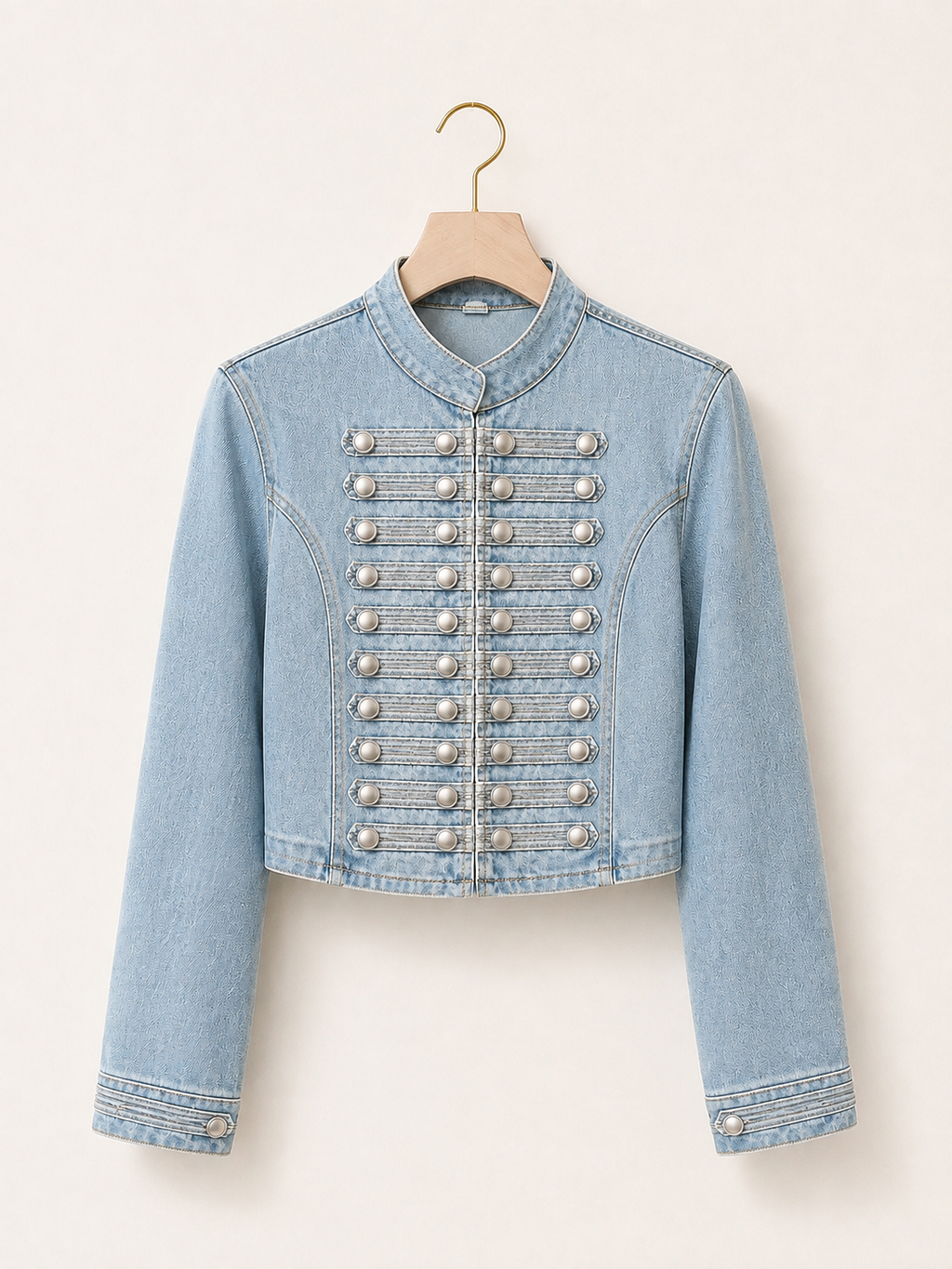 Military Muse Denim Jacket