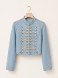 Military Muse Denim Jacket