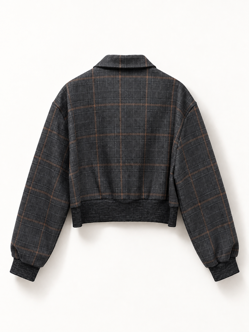 The Brown Harper Plaid Jacket