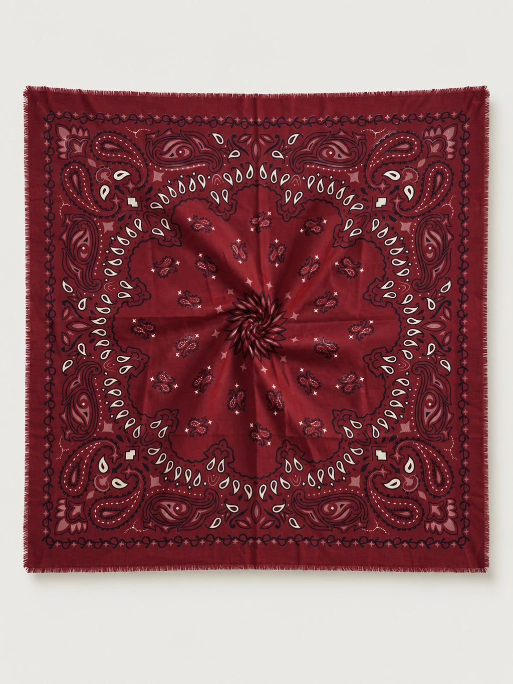 Paisley Bandana Print Scarf