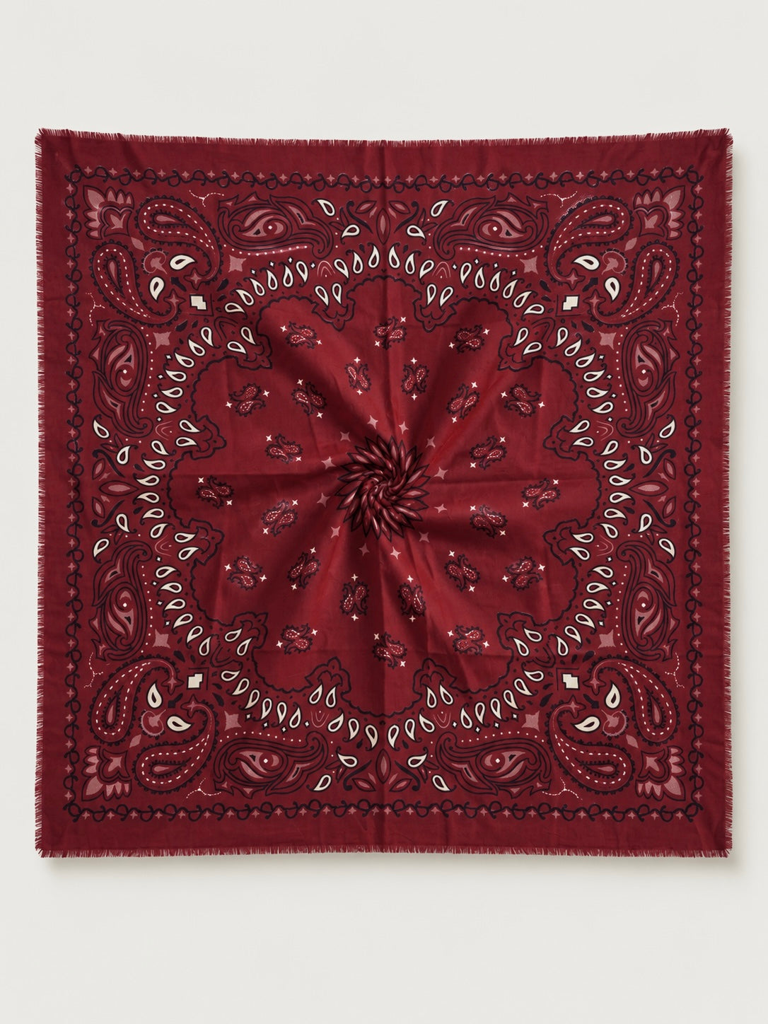 Paisley Bandana Print Scarf