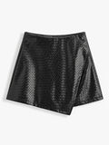 The Noir Woven Skort