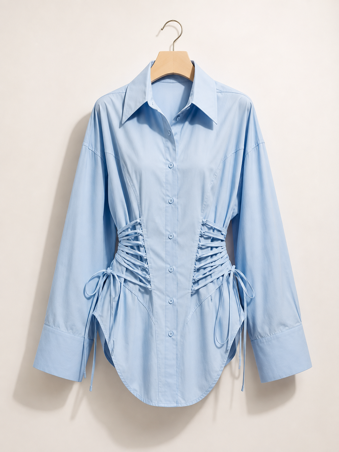 Tailored Cinch Detail Shirt