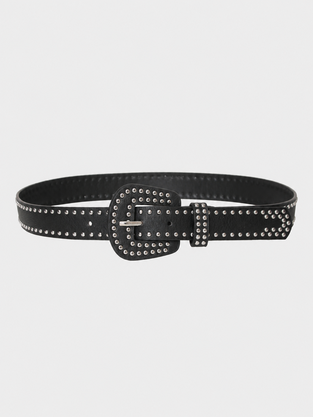Studded Western Leather Belt