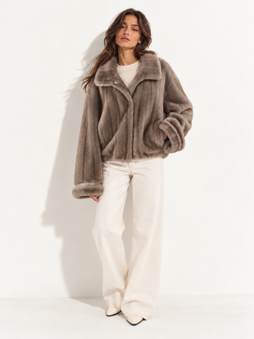Mocha Muse Fur Jacket