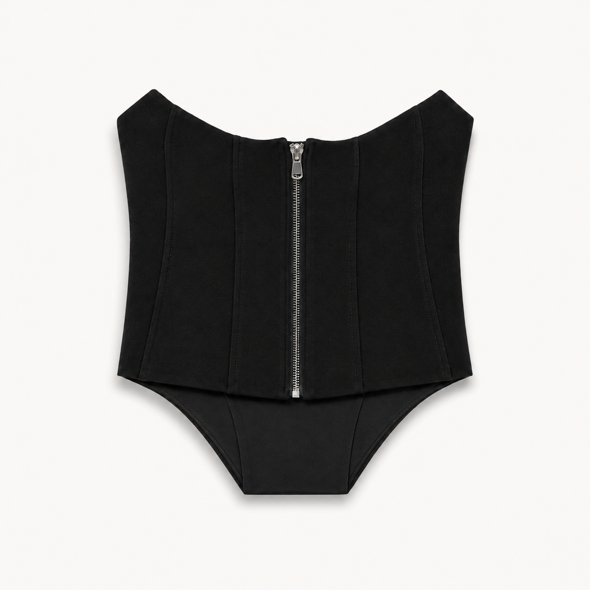 Black Sculpted Corset