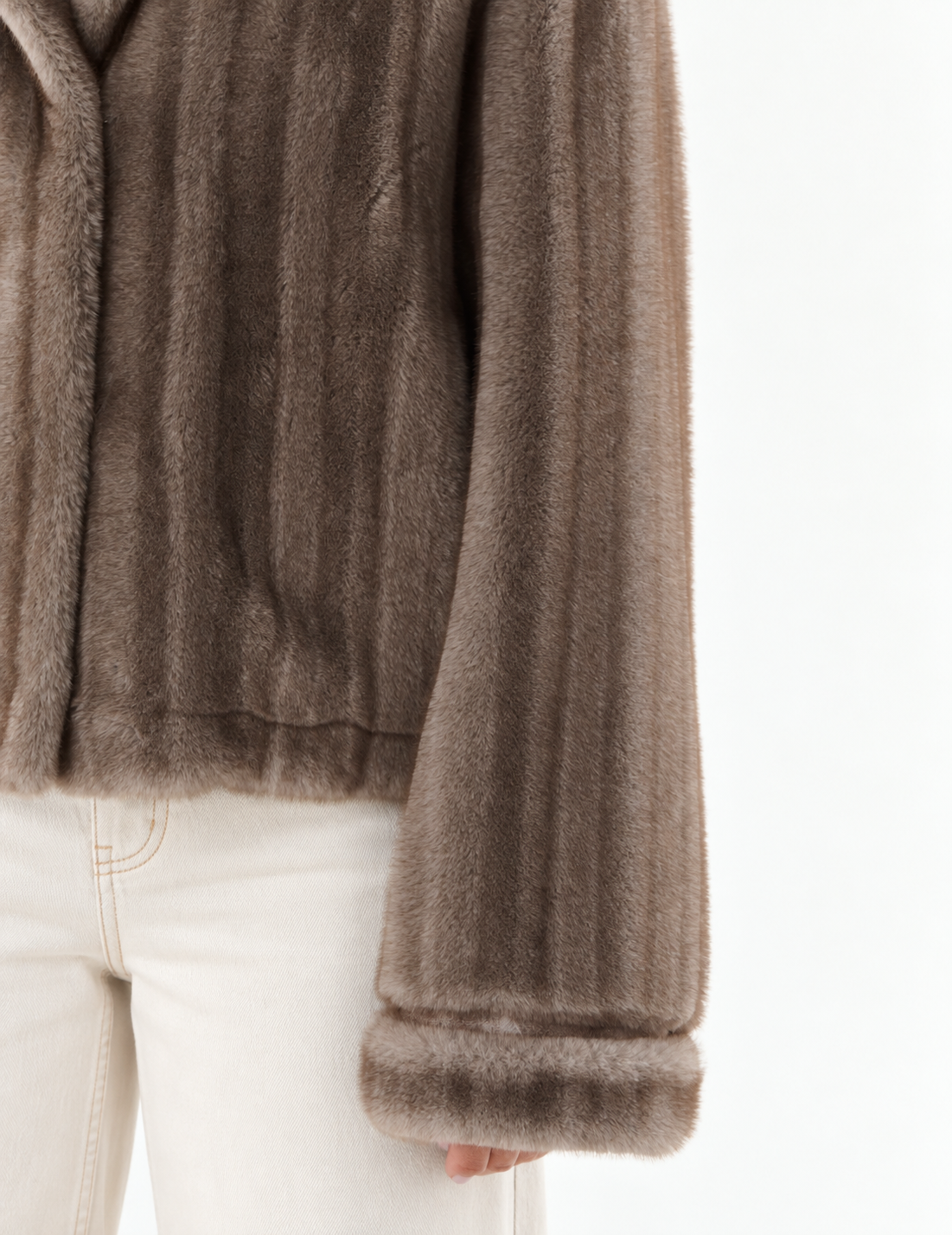 Mocha Muse Fur Jacket