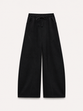 Black Wide-Leg Pants