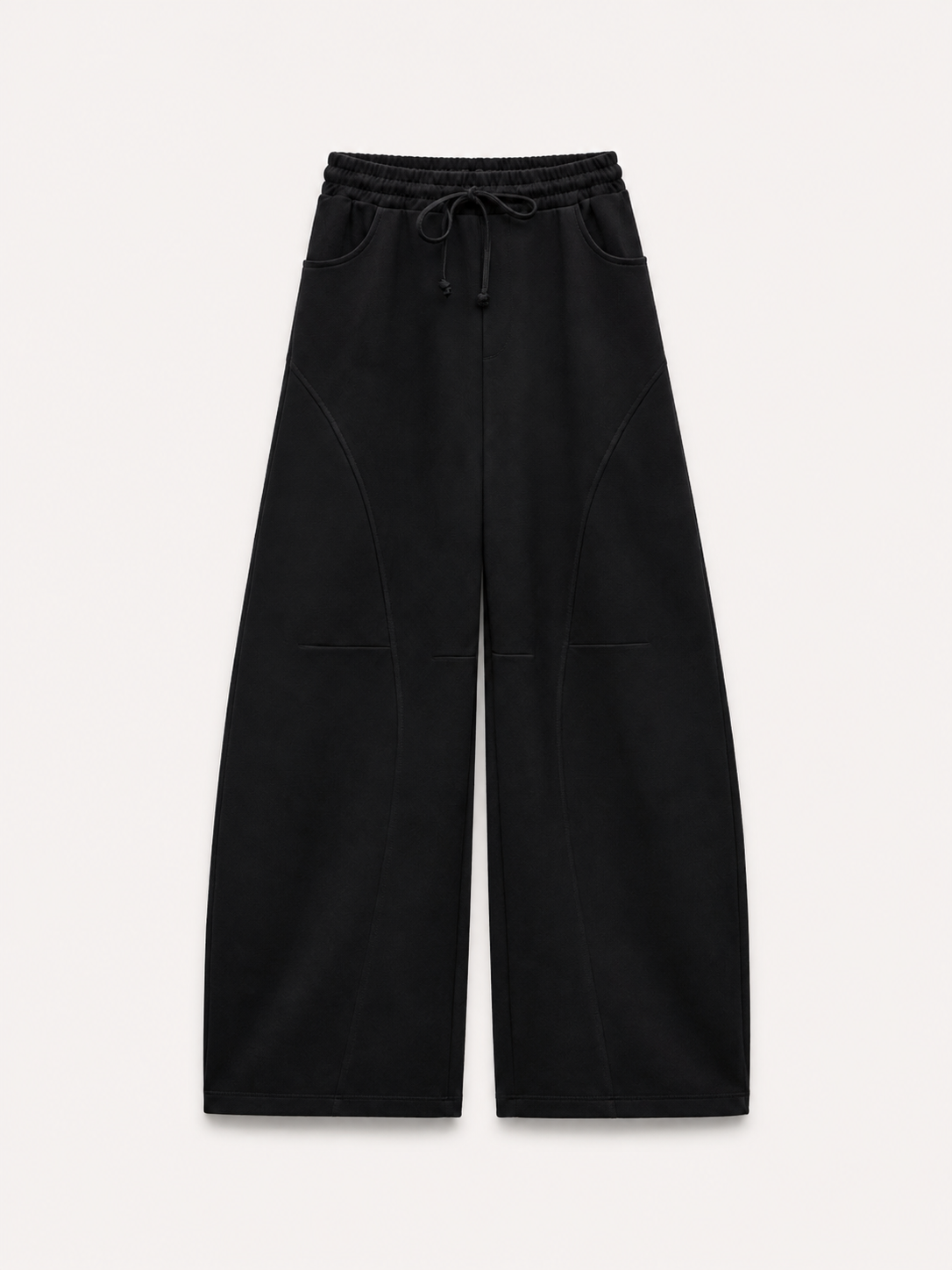 Black Wide-Leg Pants