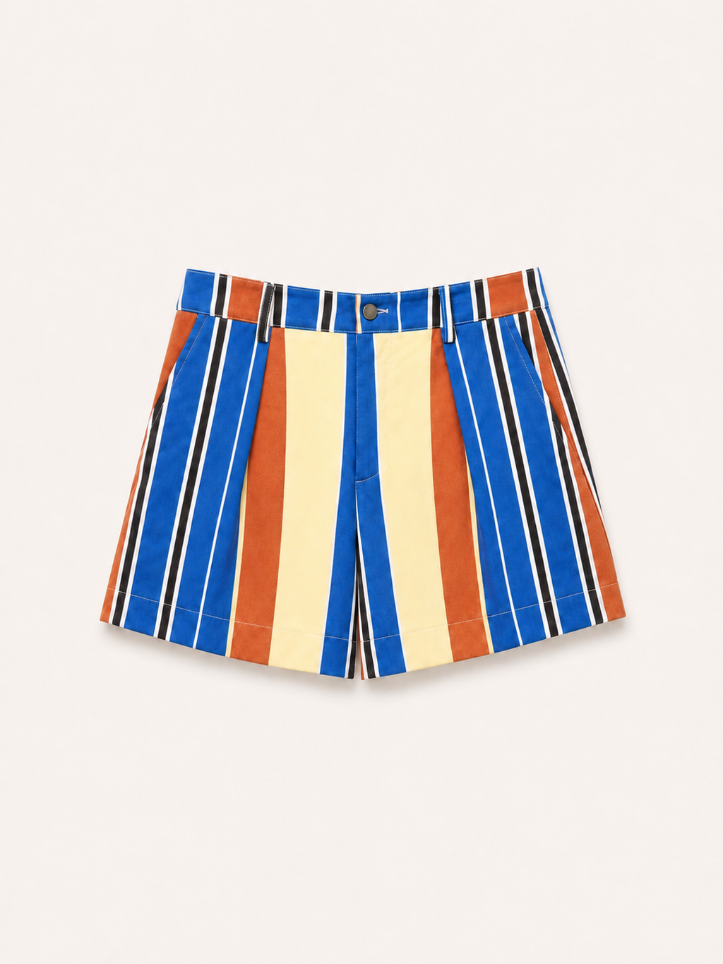 Sunset Stripe Statement Shorts