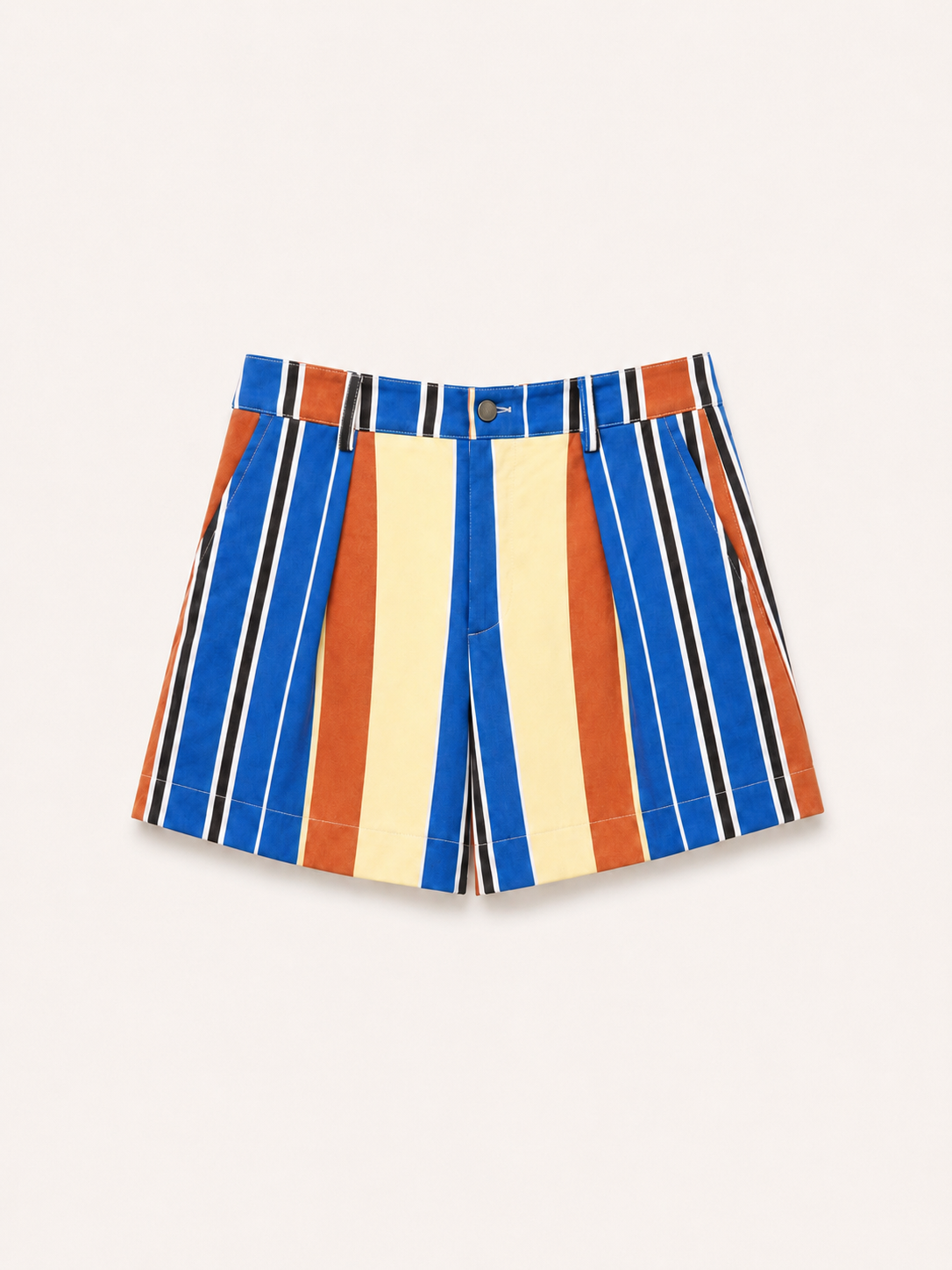 Sunset Stripe Statement Shorts