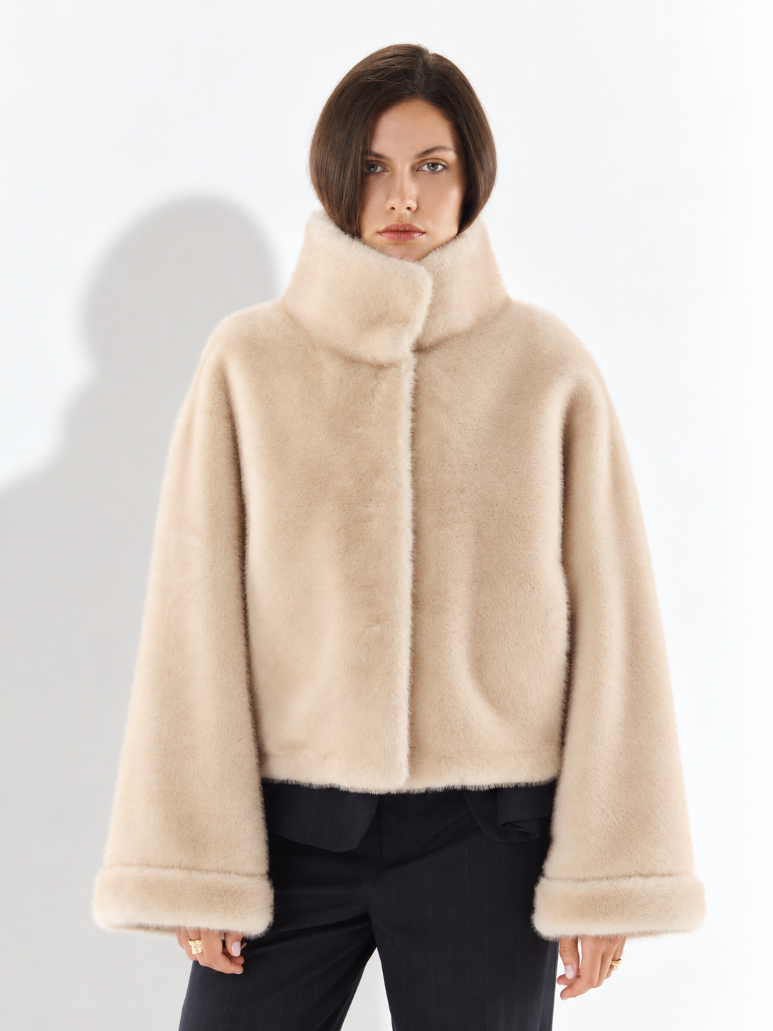 The Vanilla Cloud Fur Jacket