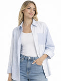 Blue Mix Stripe Shirt